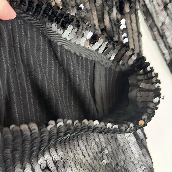 Free People Women's Size Small "Just a Dream" Black Sequin Pants - Picture 10 of 11